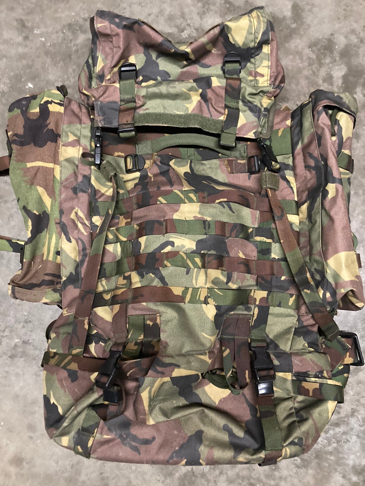 Rugzak kl 120 liter woodland, Ophalen, Landmacht, Nederland