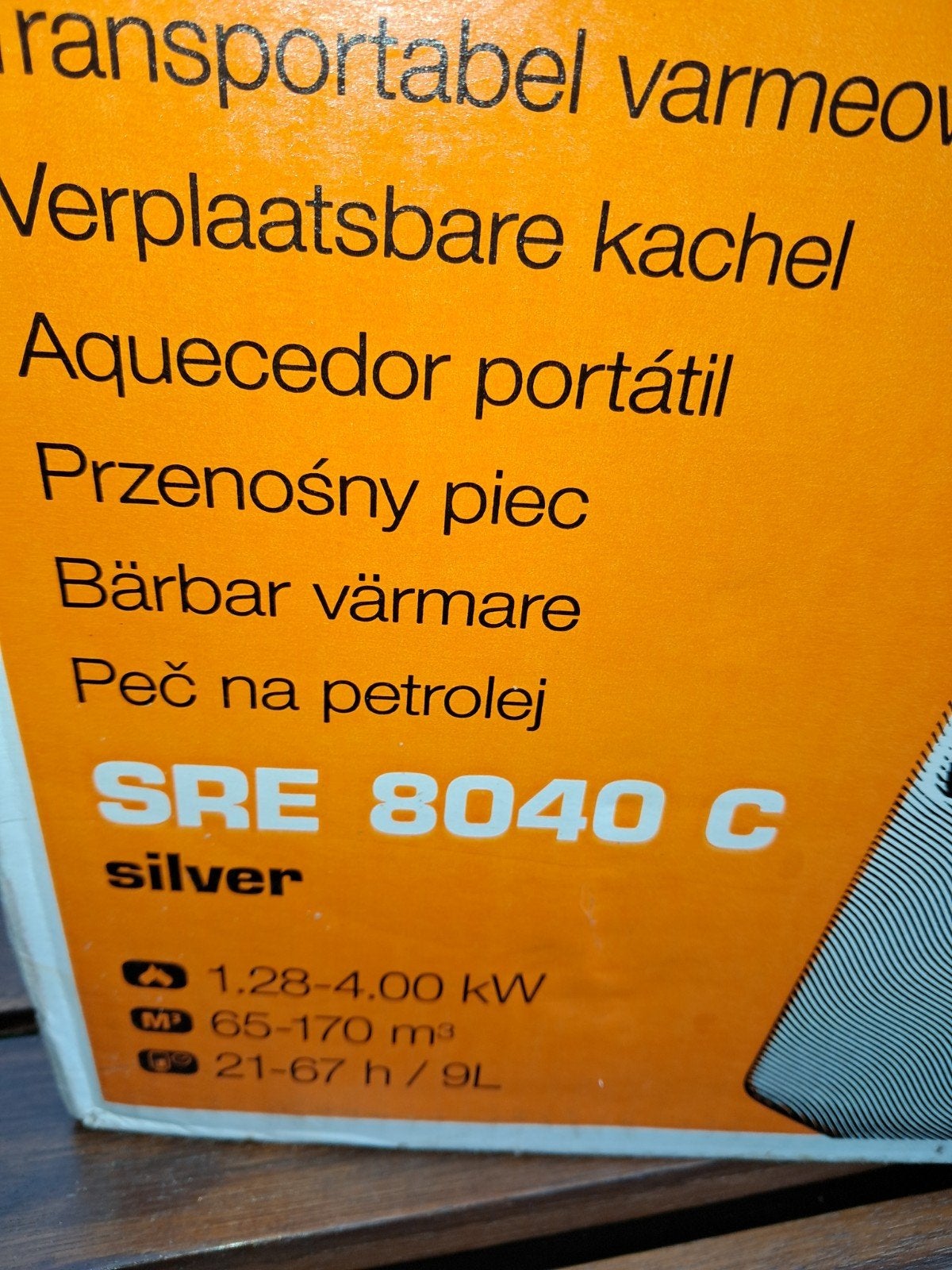 Qlima Petroleumkachel SRE 8040 C - Zo goed als nieuw, Ophalen, Zo goed als nieuw