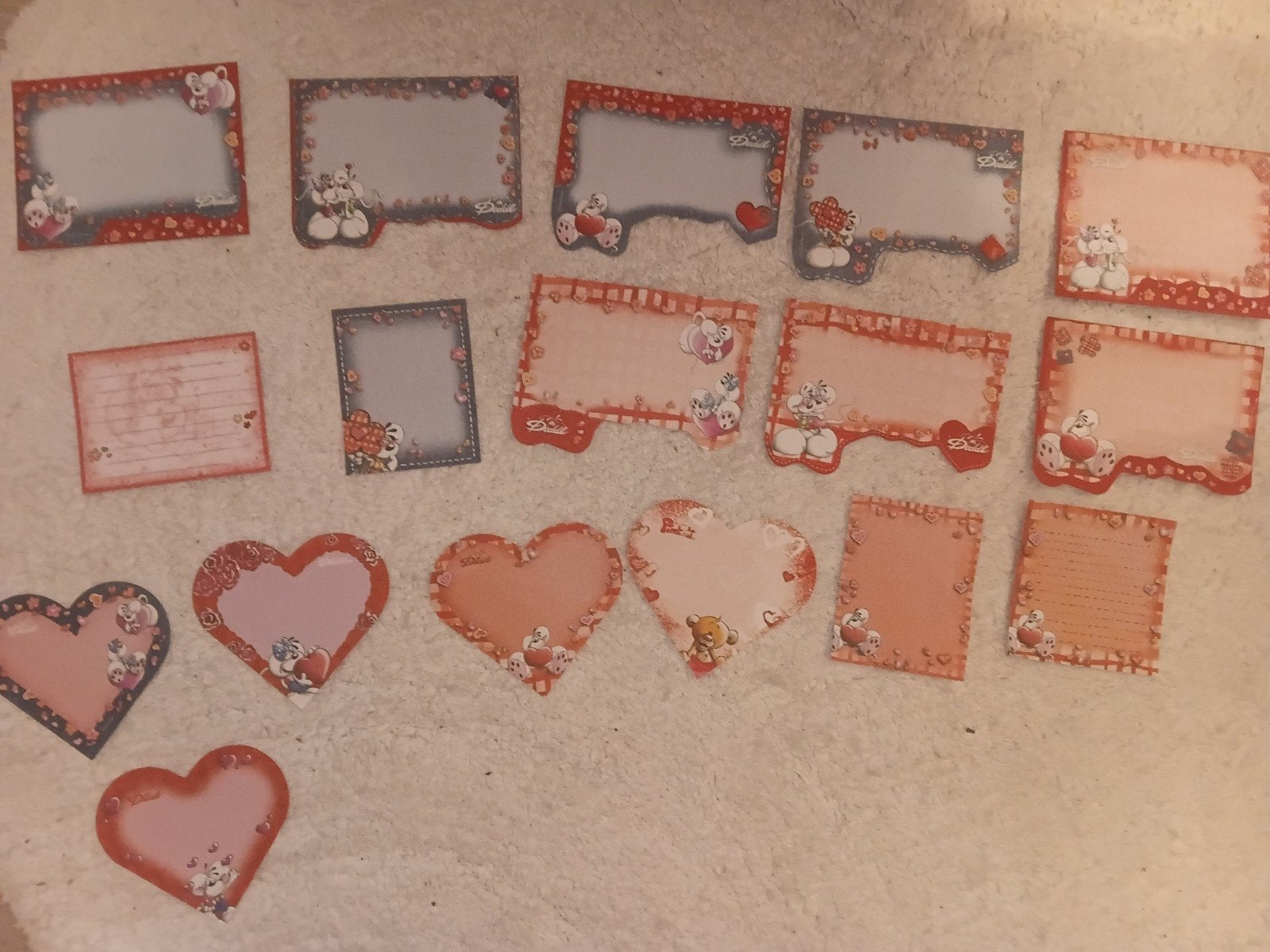 DIDDL Diddl liefdes valentijns editie blaadjes, Ophalen of Verzenden, Nieuw