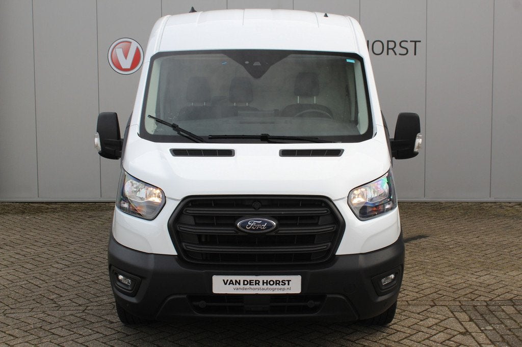 Ford Transit 350 2.0-130pk TDCI L3H2 Trend Nette bedrijfswag, Auto's, Bestelauto's, Voorwielaandrijving, Stof, 4 cilinders, Met garantie (alle)