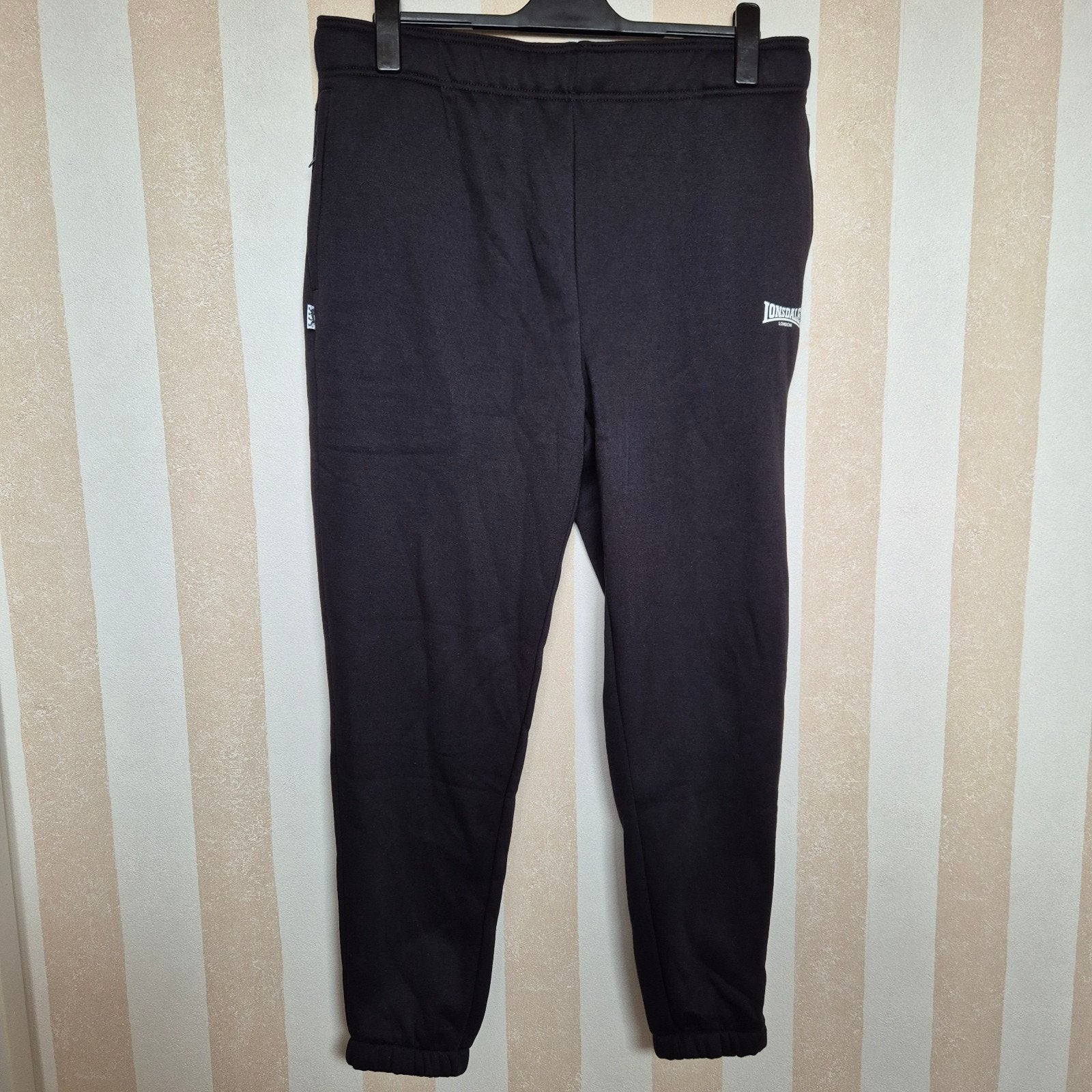Nieuwe Lonsdale Joggingbroek Zwart Heren XXL, Zwart, Nieuw, Overige maten, Ophalen of Verzenden
