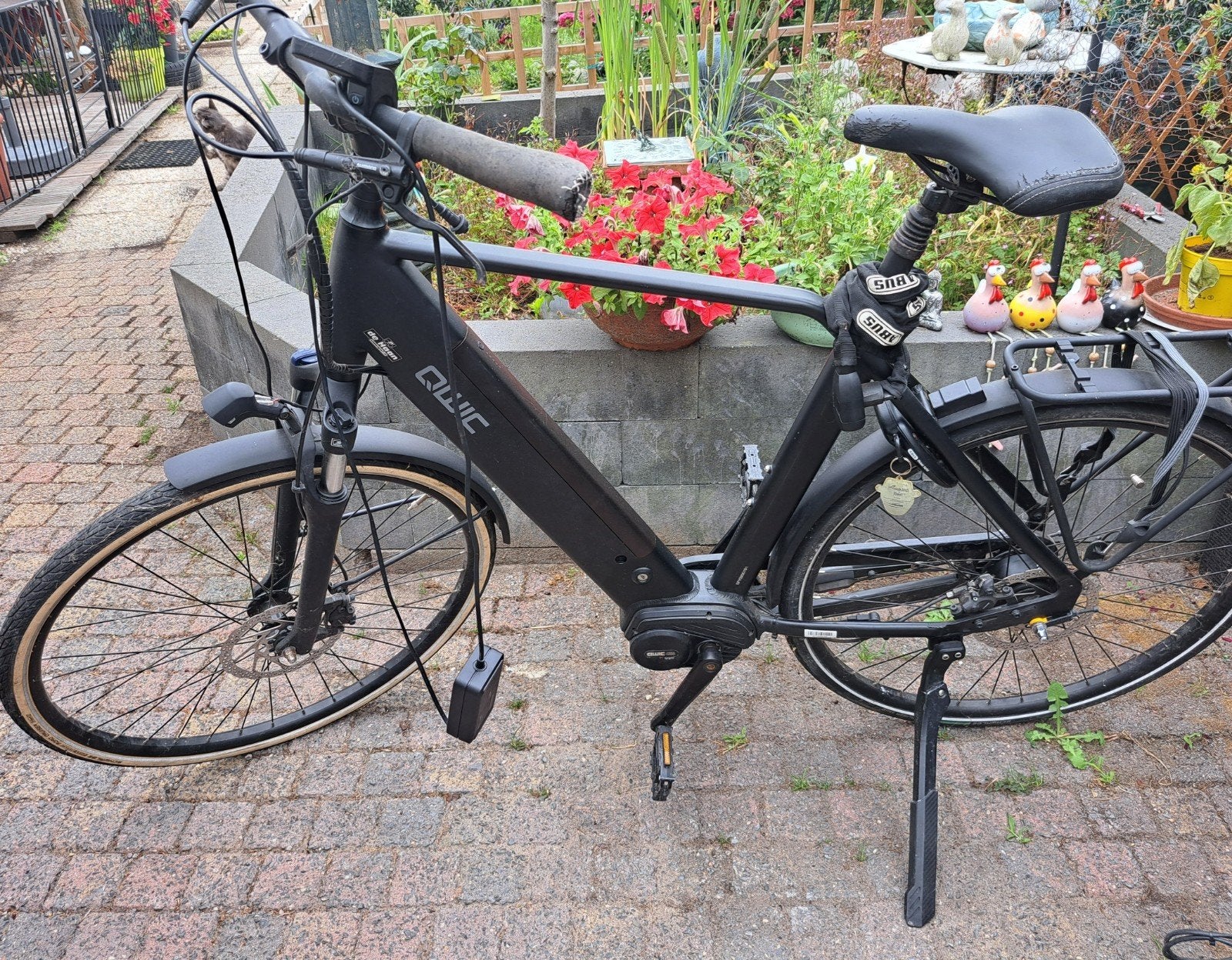 Qwic elektrische herenfiets fiets, 55 tot 59 cm, Ophalen, Zo goed als nieuw