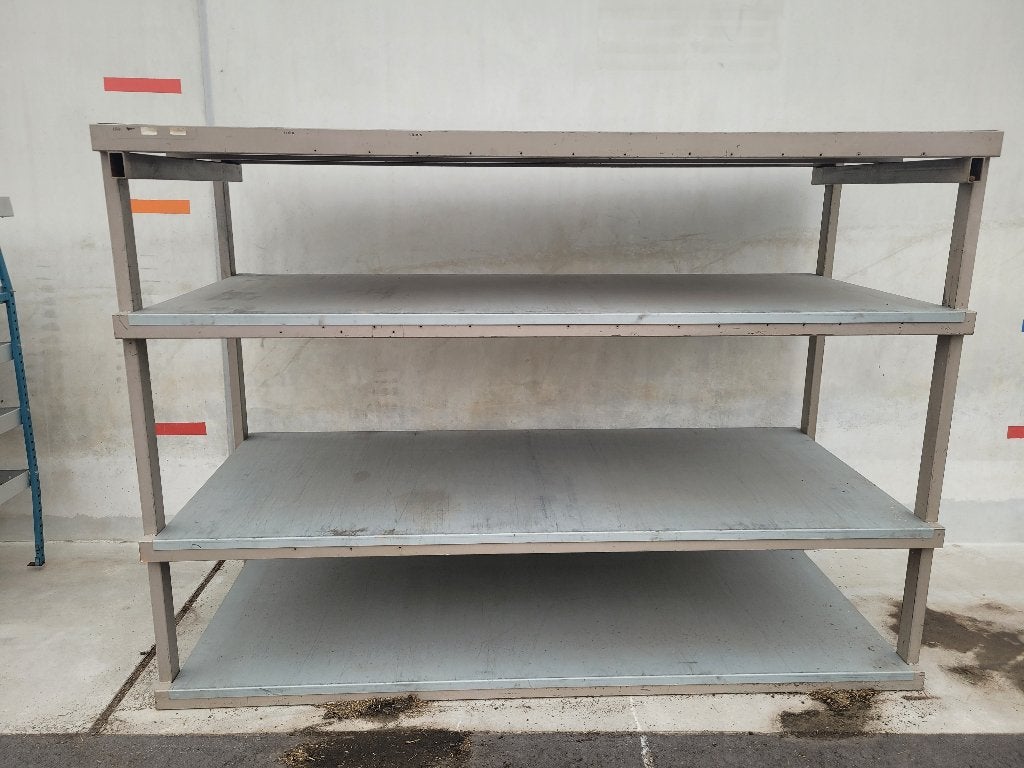 Zware stalen stelling, Ophalen