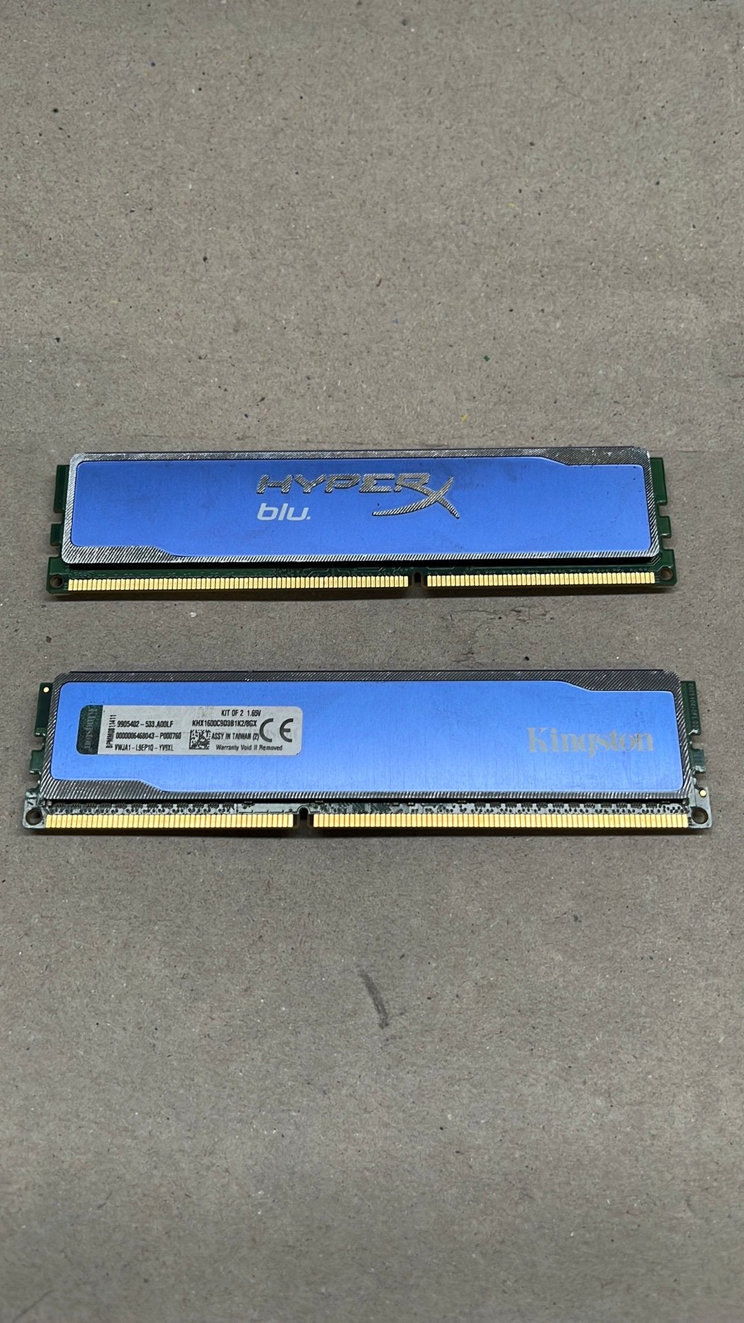 Kingston HyperX 8GB DDR3-1600MHz CL9 RAM Kit, Kingston HyperX, DDR3, Ophalen of Verzenden, Zo goed als nieuw