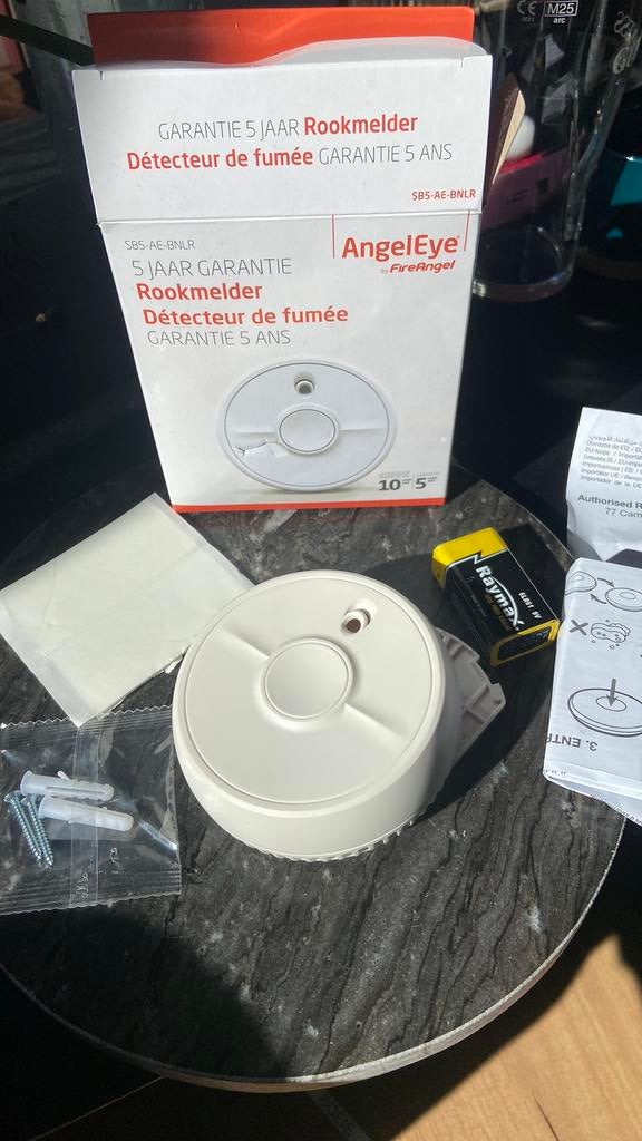Rookmelder, Ophalen, Zo goed als nieuw, Detector, Sensor of Melder, Rook