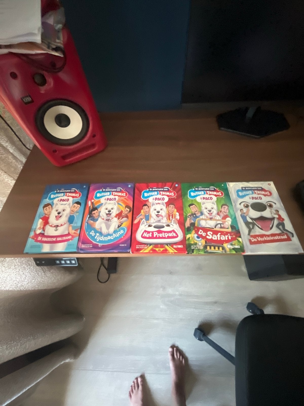Rutger, Thomas & Paco boeken (2 gesigneerd), Boeken, Kinderboeken | Jeugd | onder 10 jaar, Ophalen, Zo goed als nieuw, Fictie algemeen