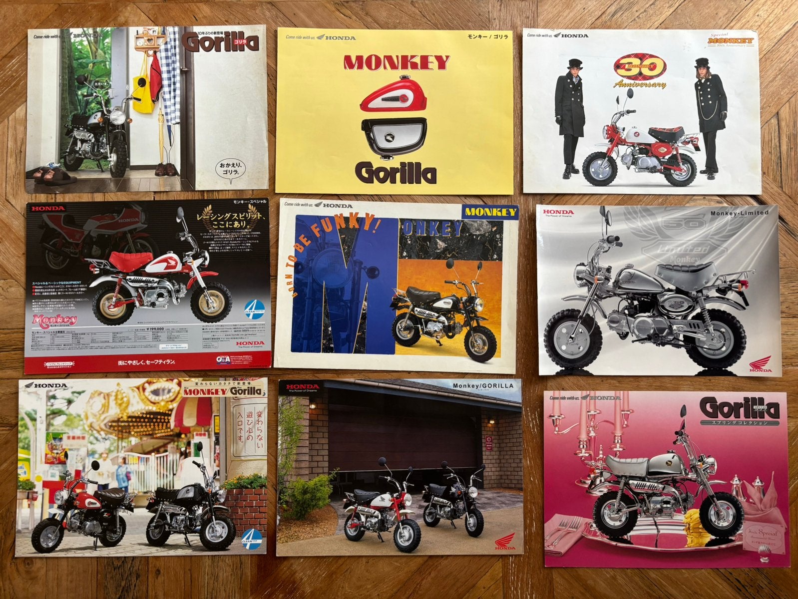 Honda monkey gorilla z50 folders, Ophalen of Verzenden, Zo goed als nieuw