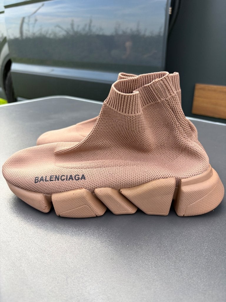 Balenciaga Speed 2.0 Sneakers Breiwerk slip on maat: 37, Kleding | Dames, Balenciaga, Beige, Nieuw, Ophalen of Verzenden