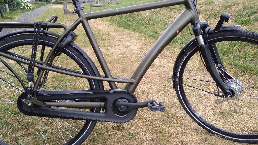 Batavus, super mooie, nette jonge fiets. zwart en olijfgroen, Fietsen en Brommers, Fietsen | Heren | Herenfietsen, Ophalen, Versnellingen