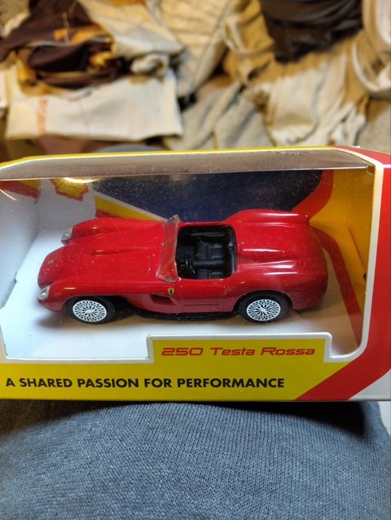 Ferrari 250 Testa Rossa modelauto - Shell collectie, Ophalen