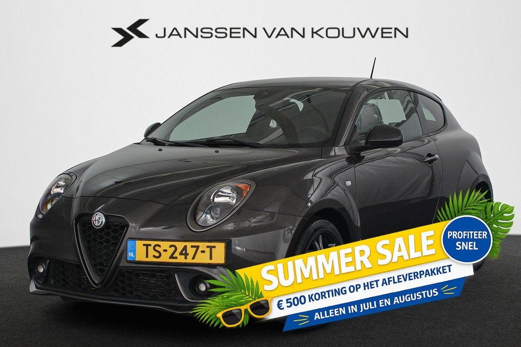 Alfa Romeo MiTo 0.9 TwinAir Lichtmetalen velgen 17'' Climate, Voorwielaandrijving, Stof, Gebruikt, Euro 6