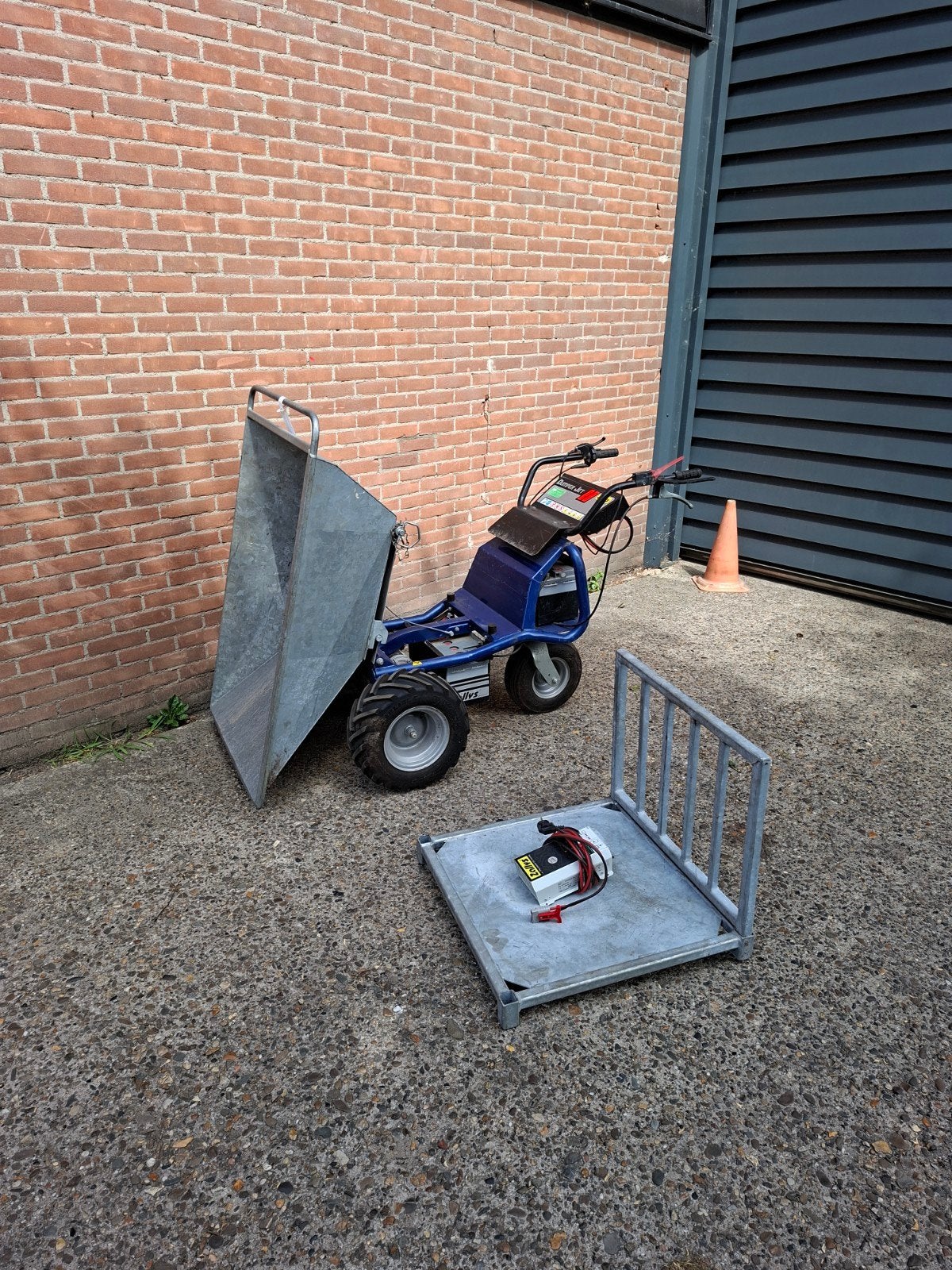 Accu kruiwagen Zallys, Ophalen of Verzenden, Zo goed als nieuw, Overige merken