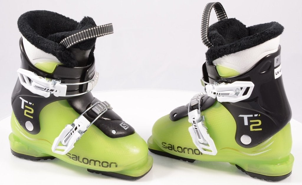 28,5; 29; 30; 30,5 EU kinder skischoenen SALOMON T2, Sport en Fitness, Gebruikt, Verzenden, 100 tot 140 cm, Schoenen