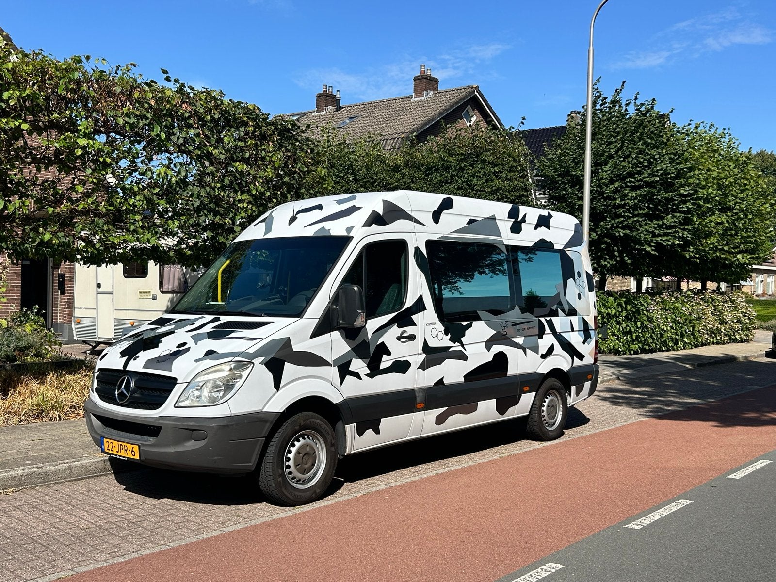 Mercedes-Benz Sprinter Combi 2.1 311 CDI 2009 Wit, Achterwielaandrijving, 2000 kg, 255 €/maand, Wit