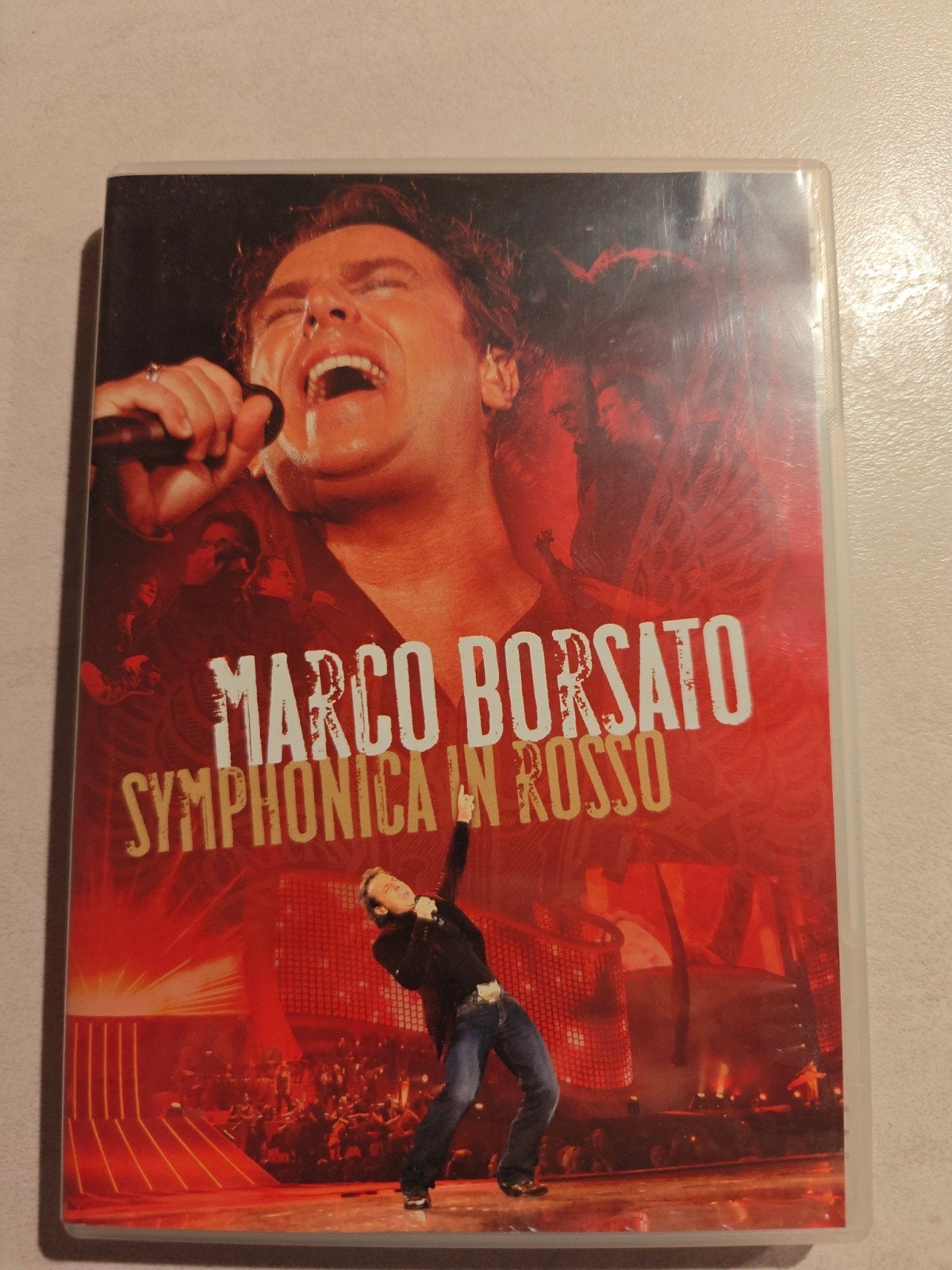 Marco Borsato - Symphonica in Rosso DVD, Cd's en Dvd's, Gebruikt, Alle leeftijden, Concert, Inclusief doosje