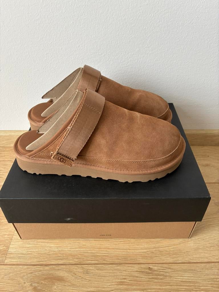 UGG goldencoast CLOG II, maat 44, maat 10, Heren, chestnut, Sandalen, UGG, Bruin, Nieuw