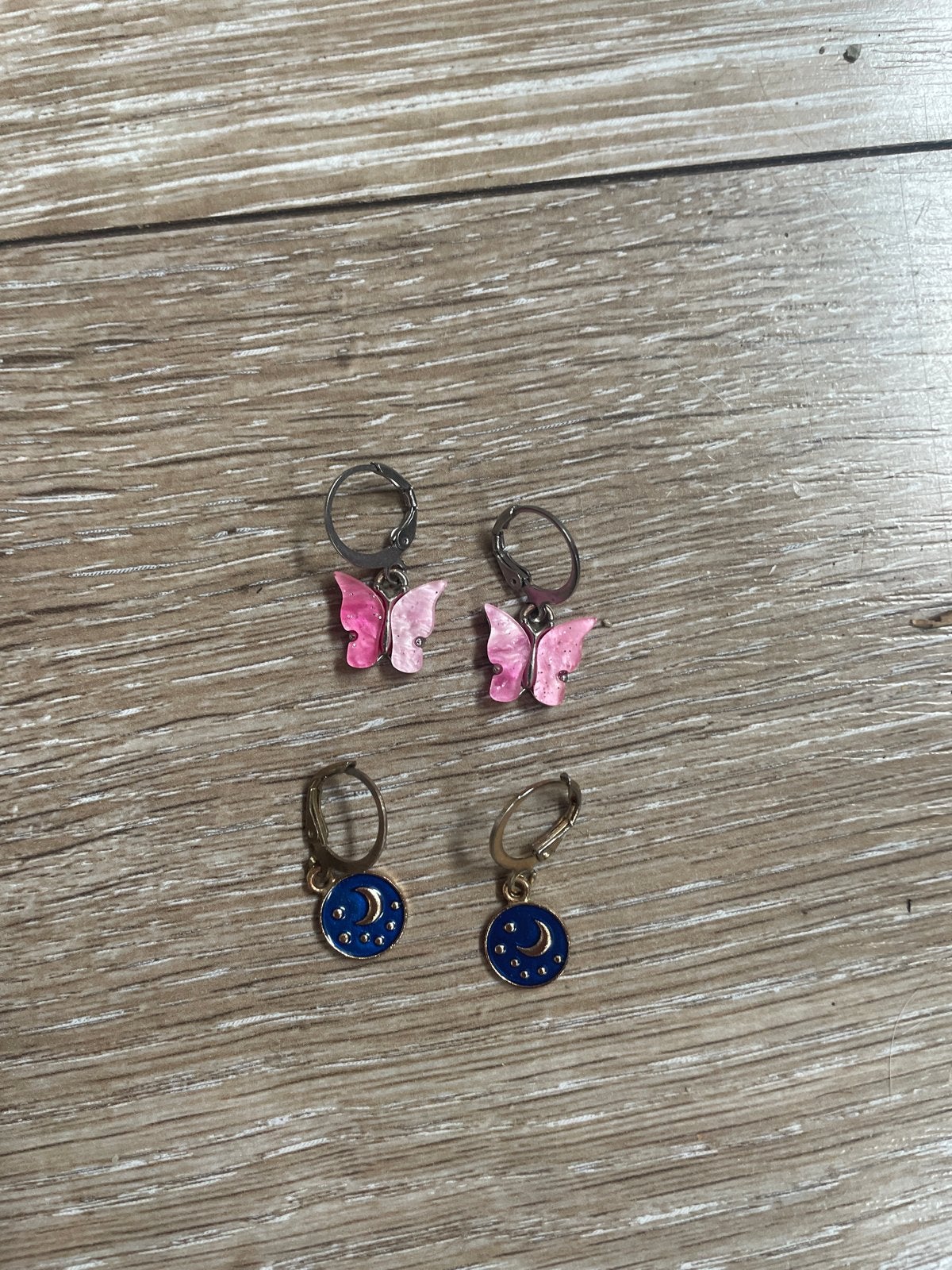 Echt goud en echt zilver, Overige materialen, Verzenden, Roze, Hangers