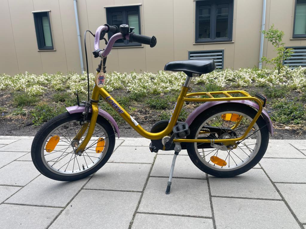Kinderfiets 16 inch, Ophalen of Verzenden, Zo goed als nieuw, 16 tot 18 inch