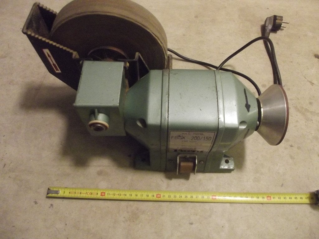 slijpmachine, Doe-het-zelf en Verbouw, Gereedschap | Slijpmachines, Ophalen, Gebruikt, Minder dan 700 watt, Werkbankslijpmachine
