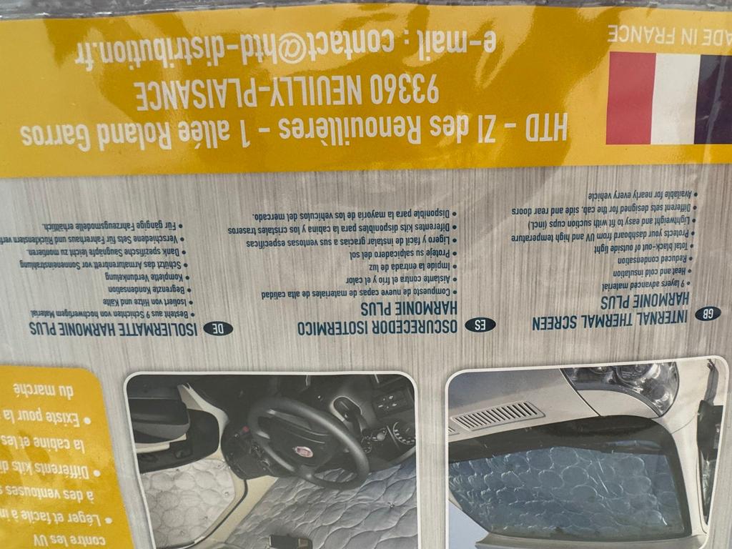 HTD Isothermische Thermische Scherm Camper Van, Caravans en Kamperen, Camper-accessoires, Ophalen, Nieuw