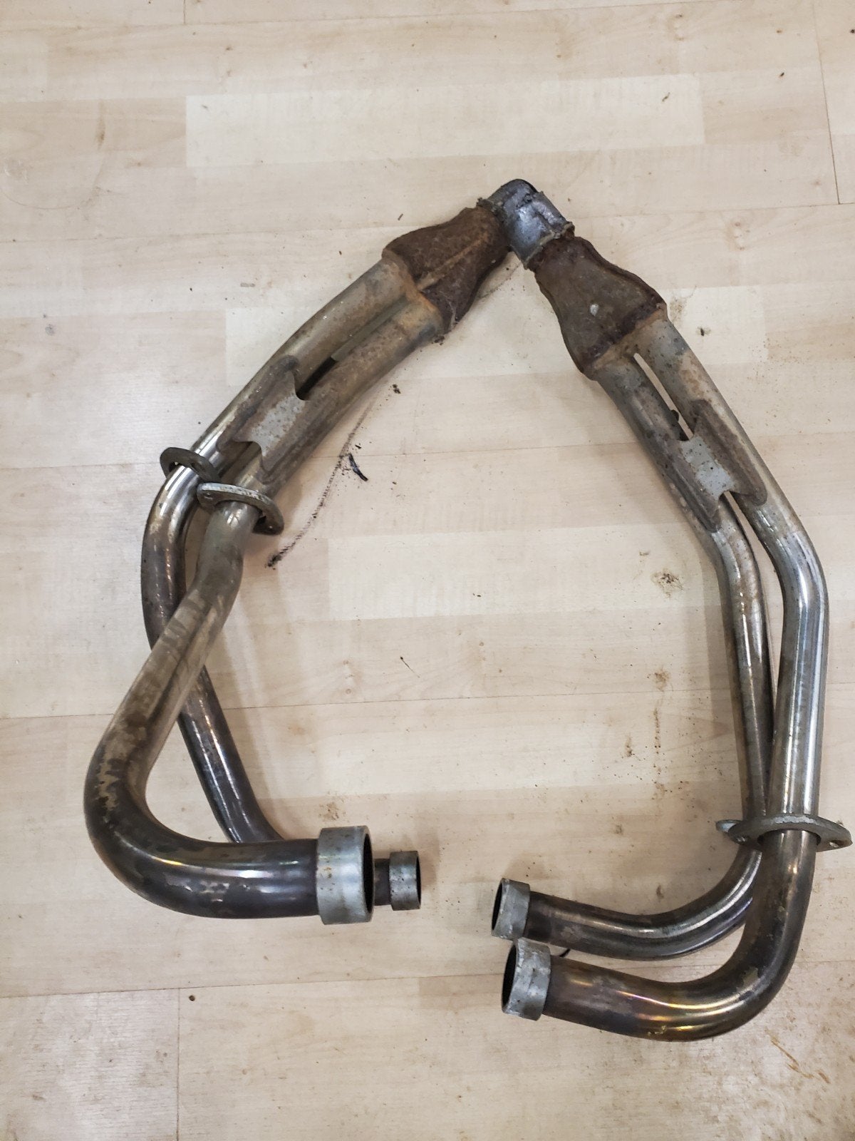Yamaha xj600 uitlaat bochten, Ophalen of Verzenden, Uitlaat