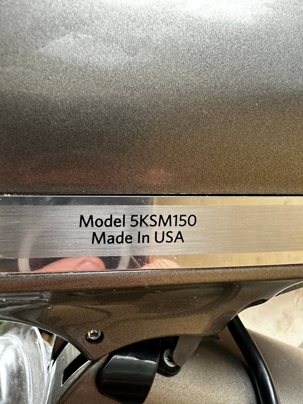KitchenAid Artisan Keukenmixer 5KSM150 - Zo goed als nieuw, Witgoed en Apparatuur, Keukenmixers, 4 liter of meer, 3 snelheden of meer