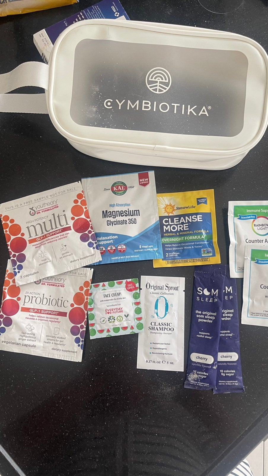 Cymbiotika Reistas met diverse supplementen en samples, Ophalen of Verzenden, Nieuw, Overige typen