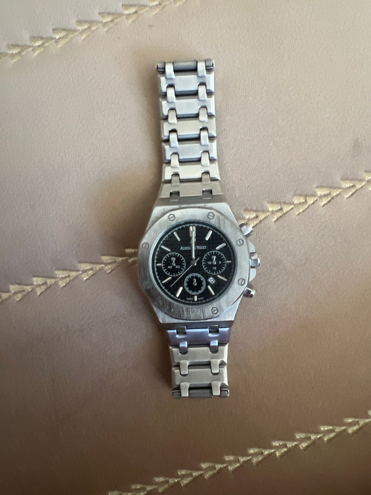 Audemars Piguet Royal Oak Offshore Chronograaf, Overige merken, Staal, Staal, Polshorloge