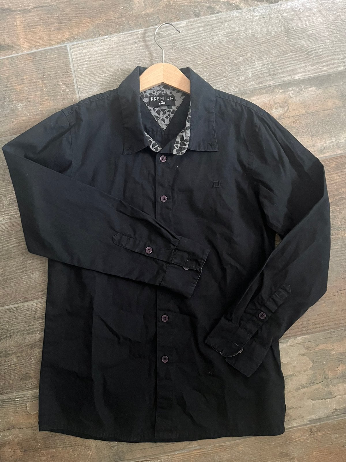 Blouse overhemd gala zwart premium DWG, Ophalen of Verzenden, Zo goed als nieuw, Jongen, Overhemd of Blouse