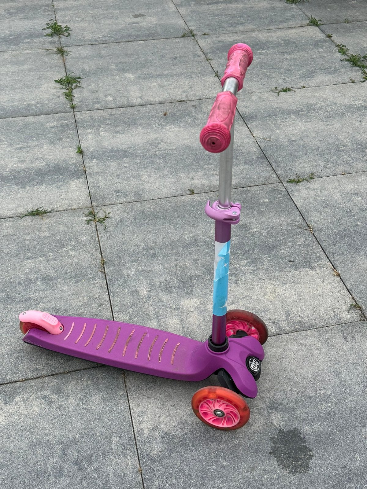 Stepje gratis., Fietsen en Brommers, Steps, Ophalen, Gebruikt, Gewone step