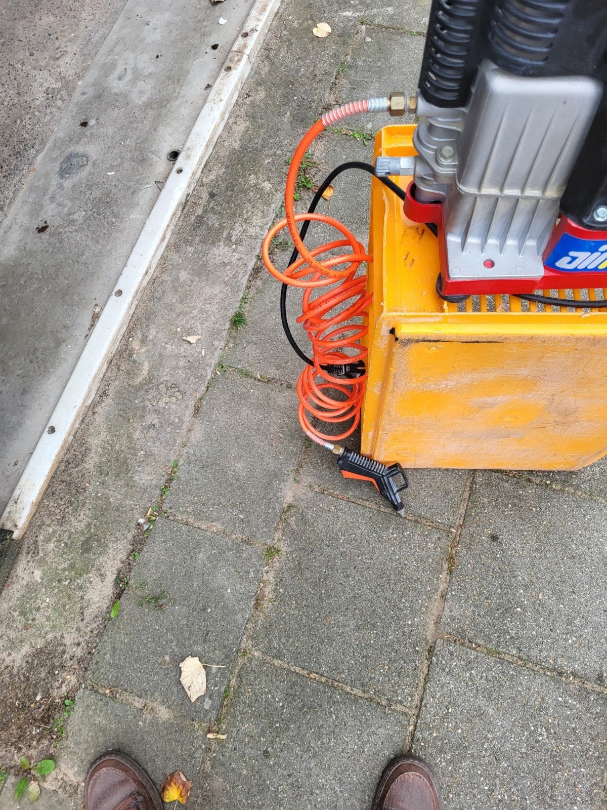 Kinzo Airpower Compressor 31L15 - Gebruikt, Ophalen of Verzenden