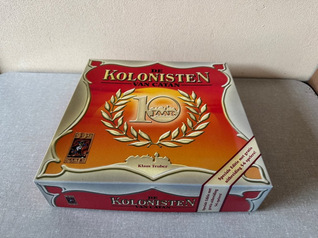 NIEUW Kolonisten van Catan 10 jarig jubileum uitvoering 1- 6, Een of twee spelers, Ophalen of Verzenden, Nieuw, 999 Games
