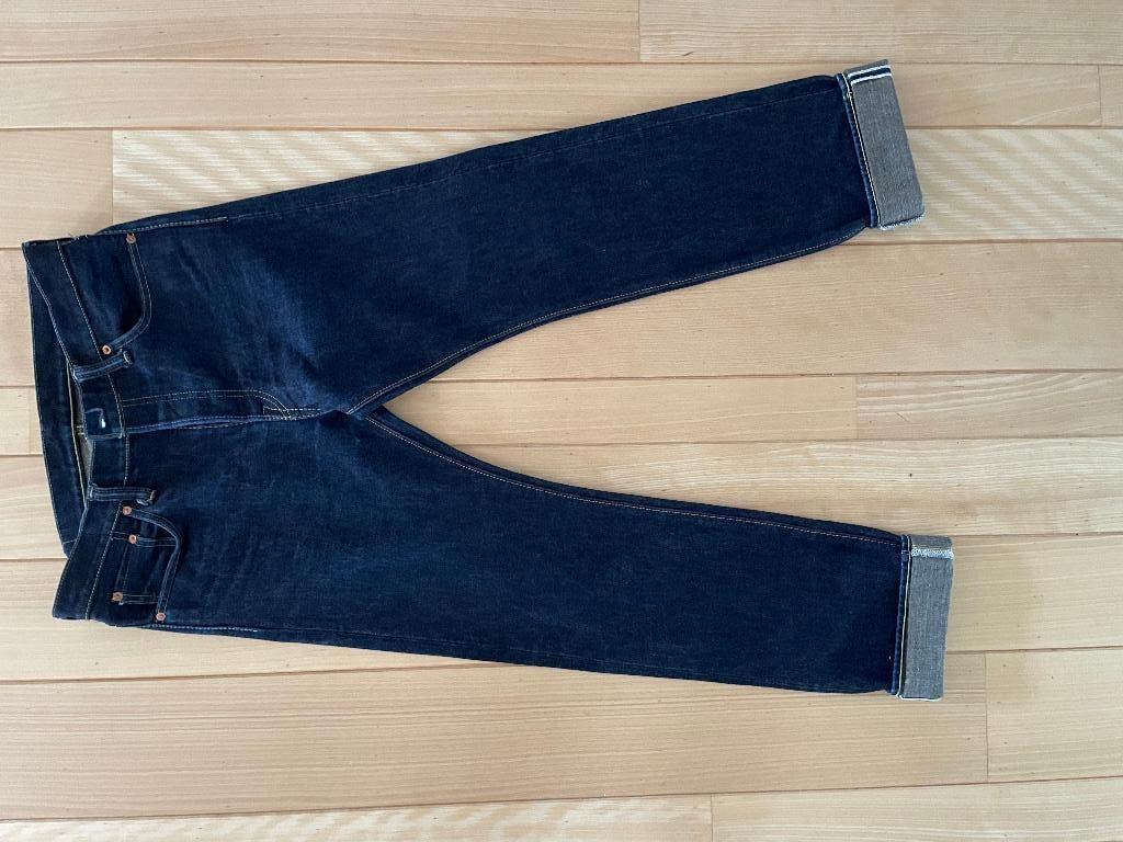 Strike Gold - selvedge jeans (W33 = waist 43 cm), Zo goed als nieuw, Strike Gold, W33 - W34 (confectie 48/50), Verzenden