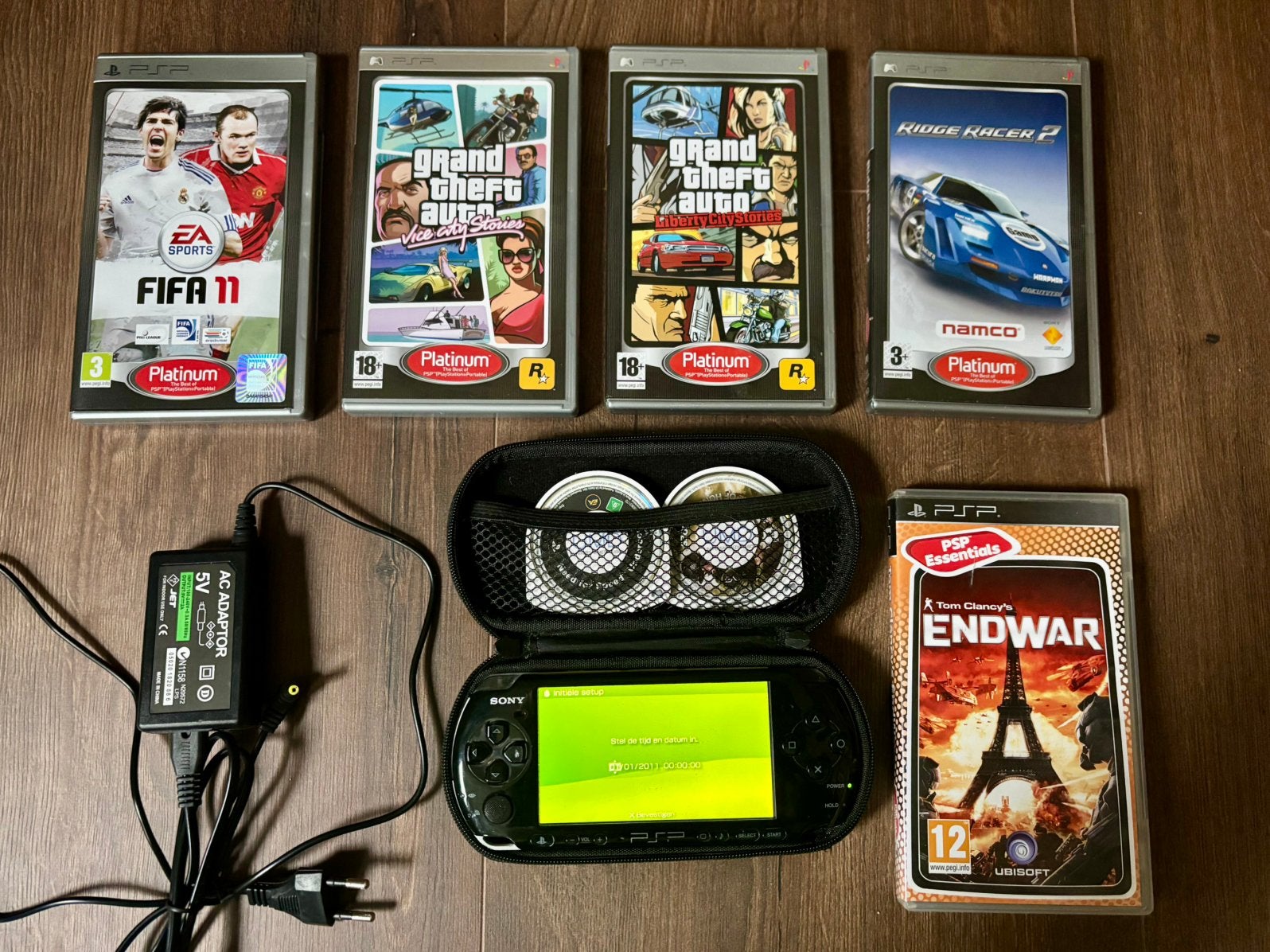 PSP set, Ophalen of Verzenden, Support@sony.eu, Sony, Taurusavenue 16 2132 LS Hoofddorp Nederland