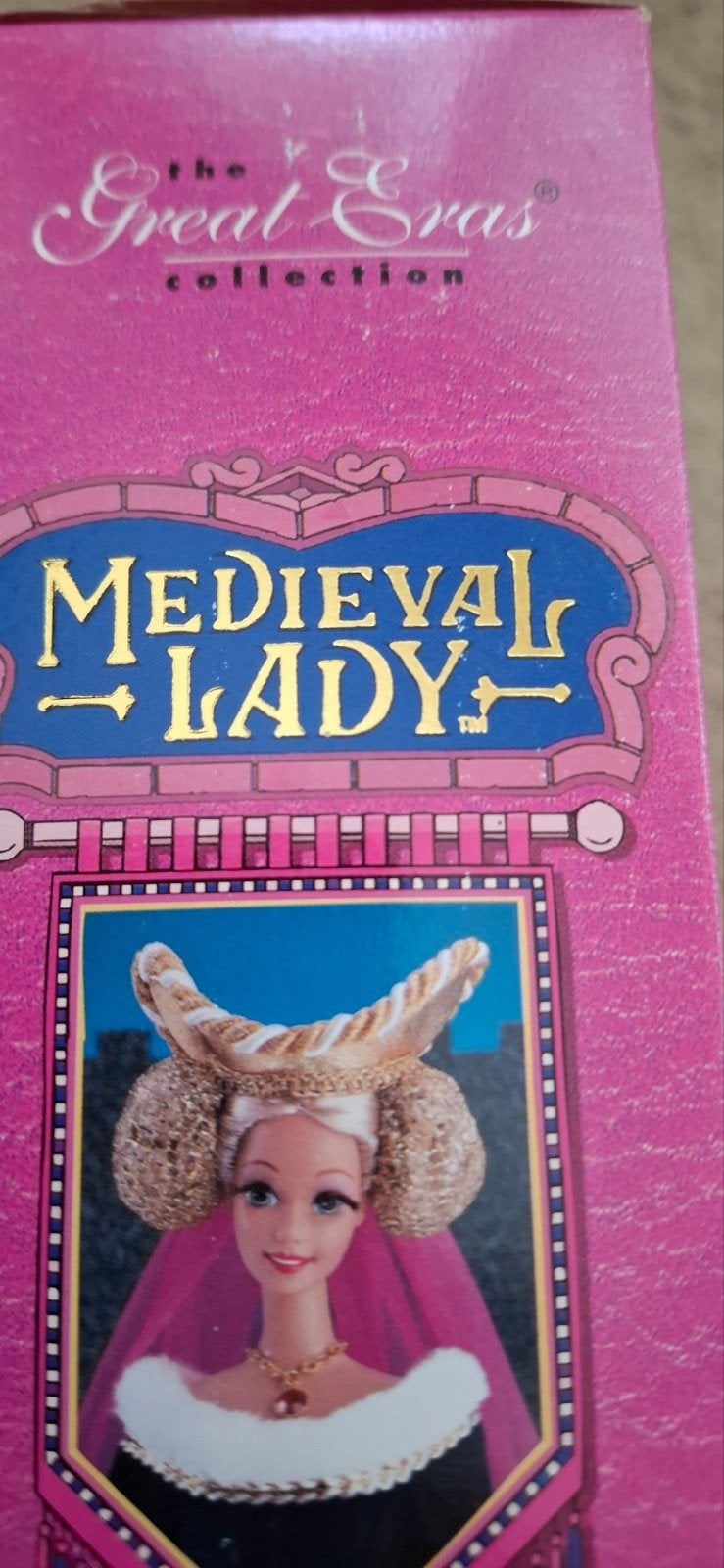 Barbie The Great Eras Collection Medieval Lady 1994 mib, Verzamelen, Poppen, Ophalen of Verzenden, Nieuw, Fashion Doll