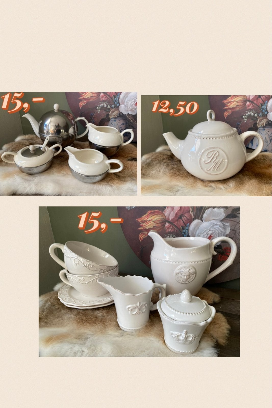 Servies, Gebruikt, Ophalen of Verzenden, Theepot, Klassiek