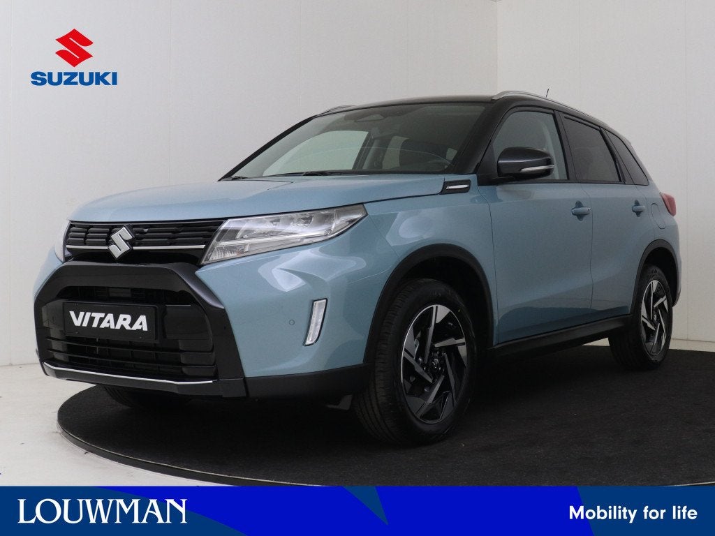 Suzuki Vitara 1.4 Boosterjet Smart Hybrid Style | Privacy Gl, Voorwielaandrijving, 12 maanden, Zwart, 4 cilinders
