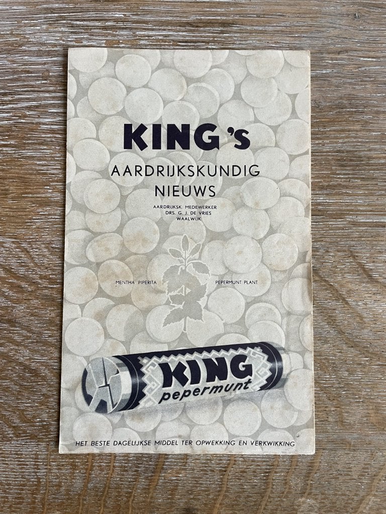 KING`S aardrijkskundig nieuws jaren `50., Ophalen of Verzenden, 1800 tot 2000, Landkaart