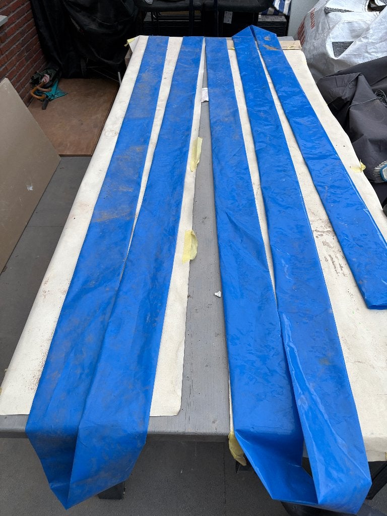 Tijdelijke HWA / afvoer / pijp / goot (bouw goot), Ophalen, Overige materialen, Gebruikt, 6 meter of meer