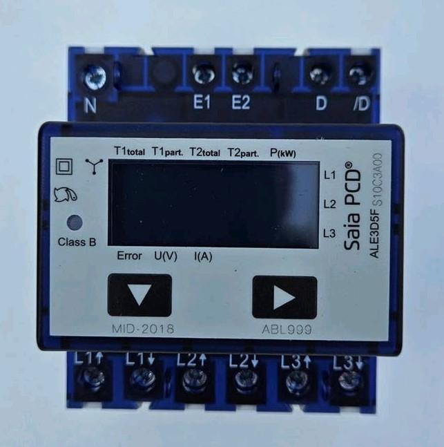 MID kWh energie meter uit laadpaal laadpunt laadstation, Ophalen of Verzenden, Overige typen