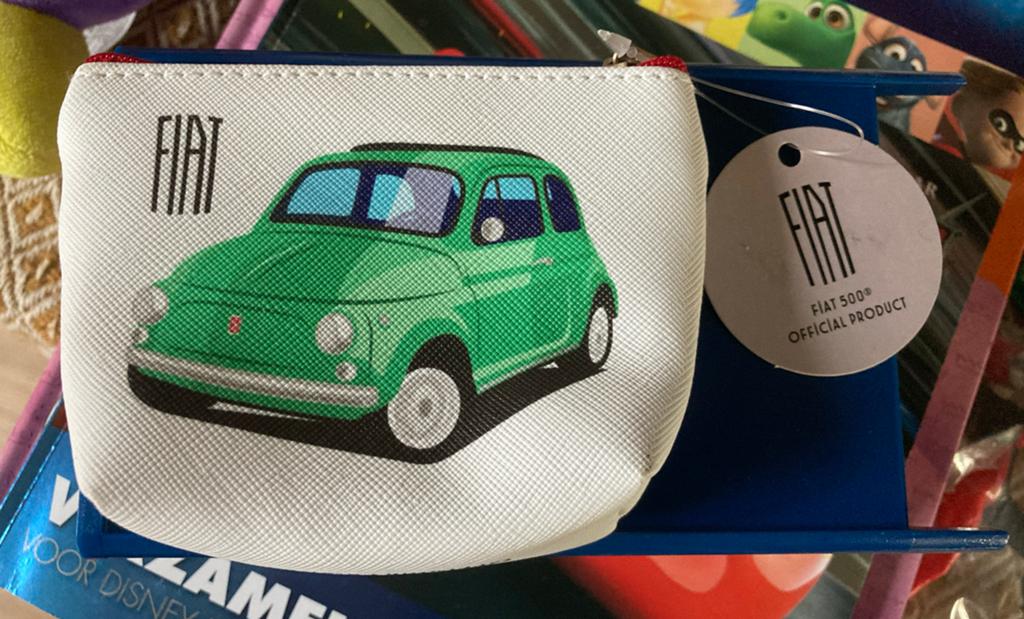 Fiat 500 Etui - Rood/Groen - Nieuw, Ophalen of Verzenden, Nieuw