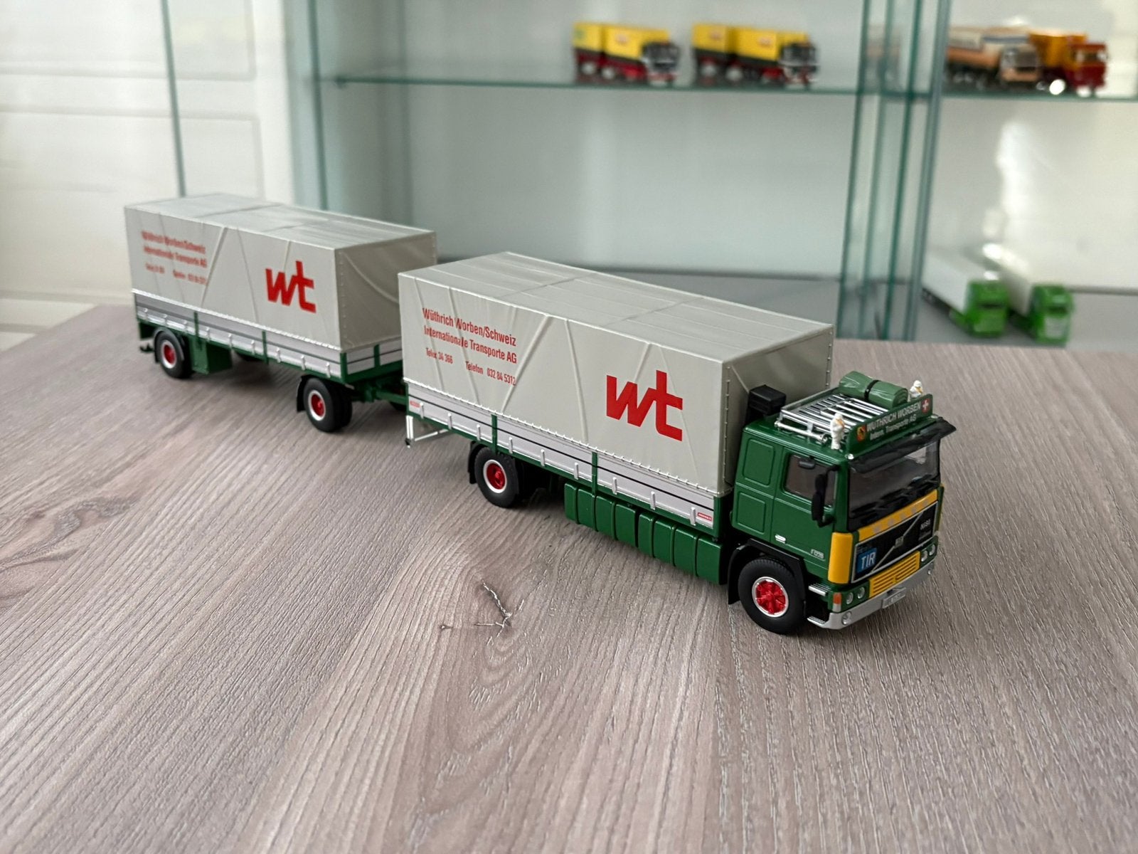 Tekno Wutrich Worben, Ophalen of Verzenden, Zo goed als nieuw, Bus of Vrachtwagen, Tekno