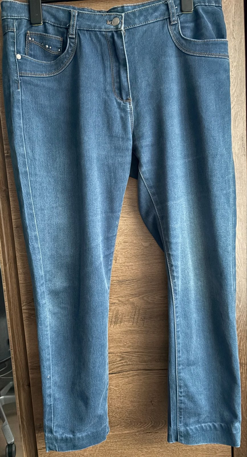 Spijkerbroek, Ophalen of Verzenden, Zo goed als nieuw, Blauw, Overige jeansmaten