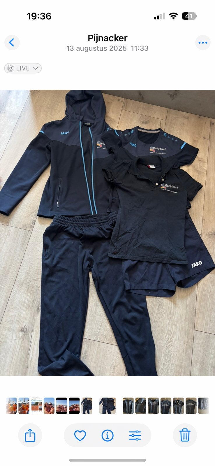 Kleding set voor studie MBO toerisme en recreatie, Kleding | Dames, Blauw, Overige typen, Nieuw, Ophalen of Verzenden