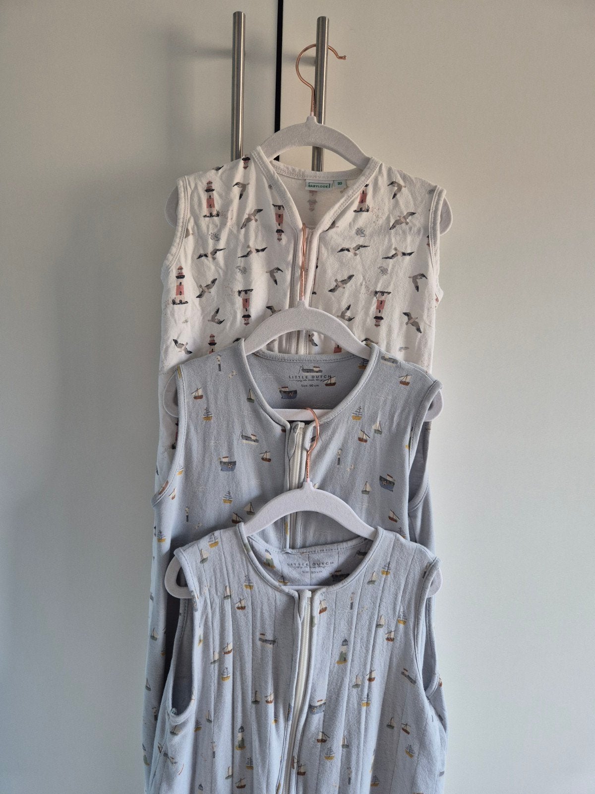 3 Slaapzakken: 2x Little Dutch, 1x Babylook - 90cm, Wasbaar, Gebruikt, Ophalen of Verzenden, 90 cm
