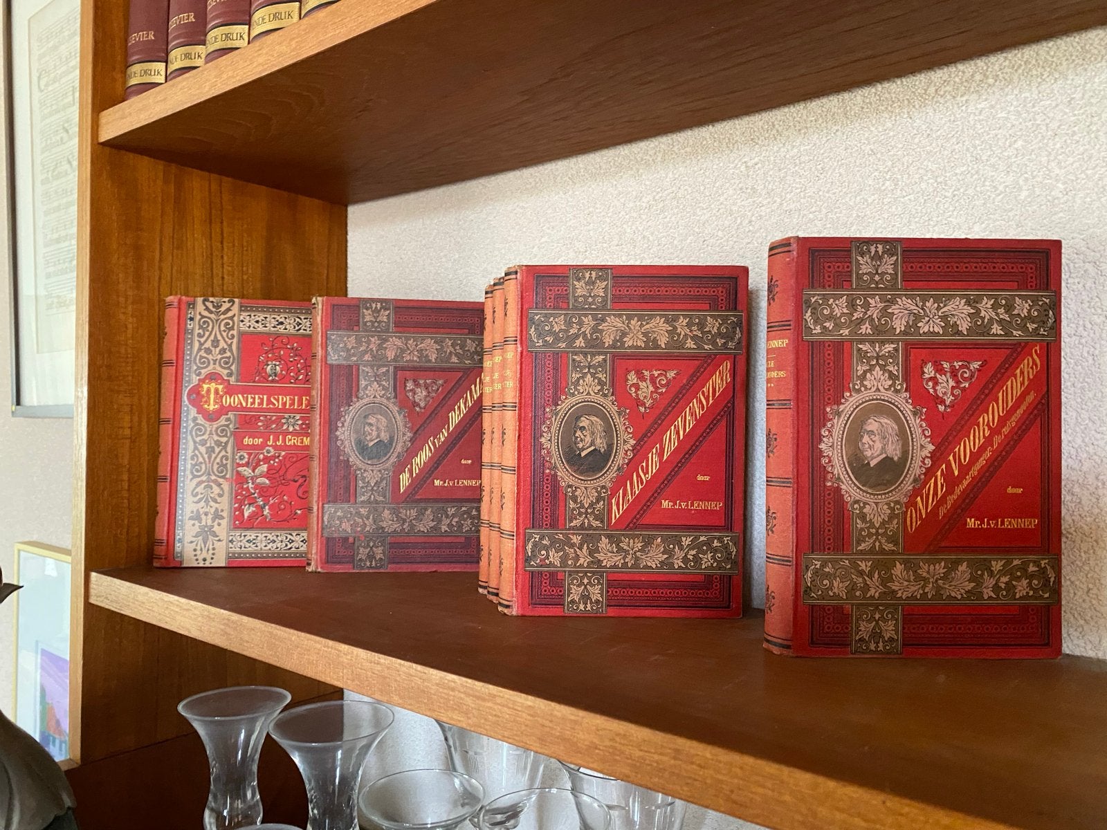 Antieke Boeken Collectie - J.J. Cremer & Mr. J.L. Lennep, Ophalen of Verzenden