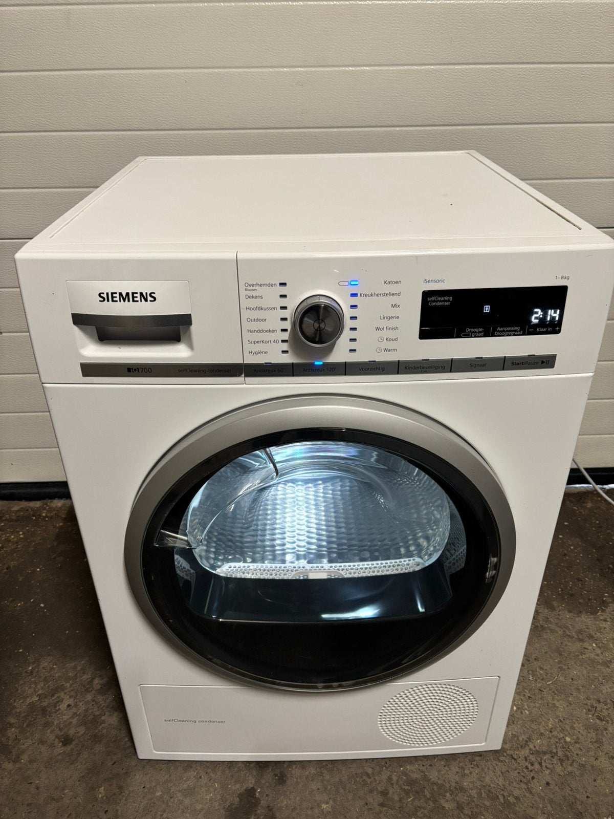 Siemens Warmtepompdroger , 8 kilo , A++, Witgoed en Apparatuur, Wasdrogers, HzvanIjsselstein, Overige typen, Ophalen of Verzenden