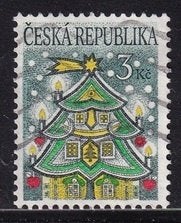 1204 - Tsjechië Michel 99 gestempeld , Kerstmis, Verzenden, Overige landen, Gestempeld