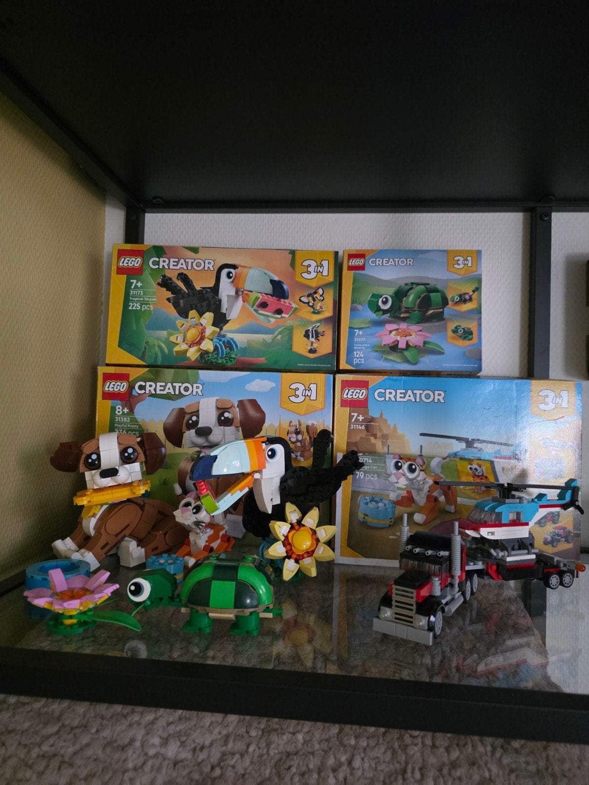5x lego creator 3 in 1, Ophalen of Verzenden