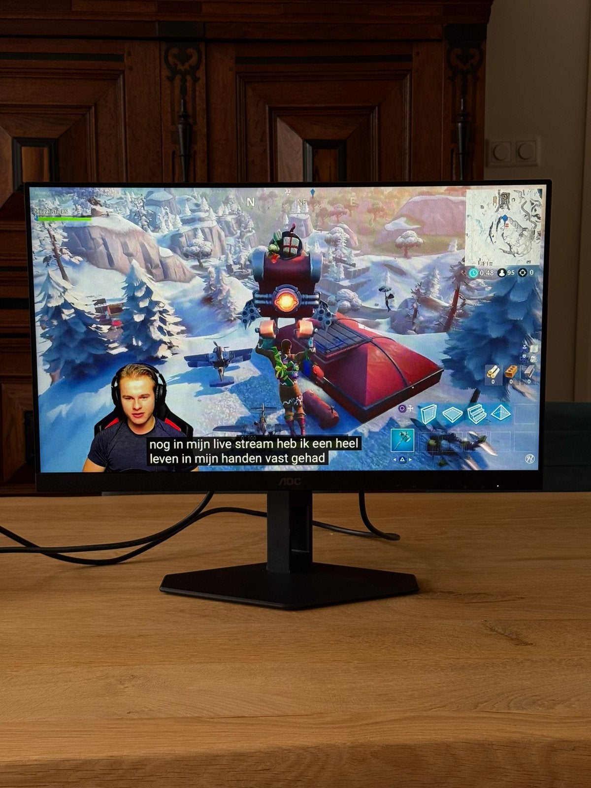 AOC 24G4XE 24” Gaming Monitor – 180Hz Fast IPS Full HD, HDMI, IPS, Full HD, Minder dan 1 ms